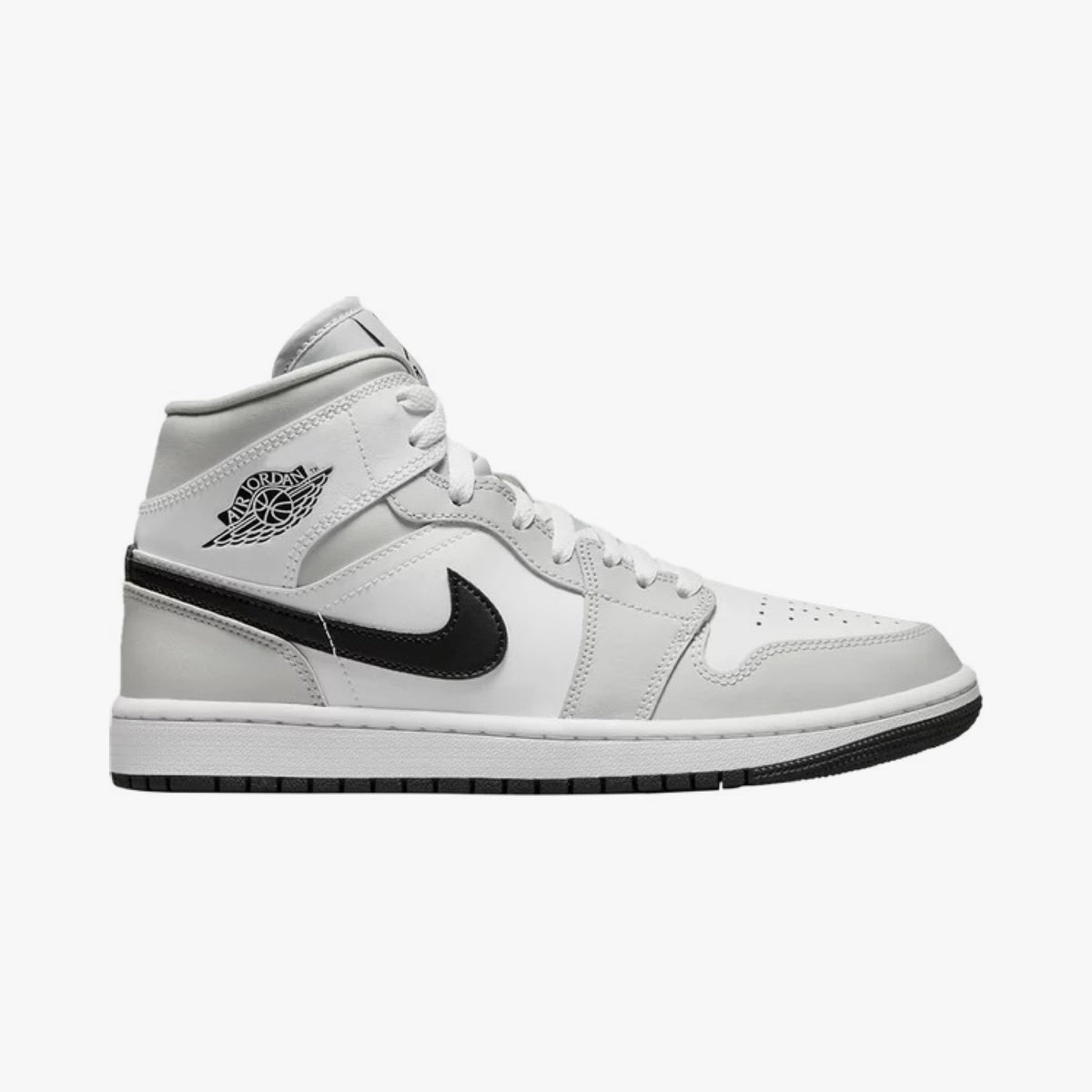 Jordan 1 Mid Light Smoke Grey